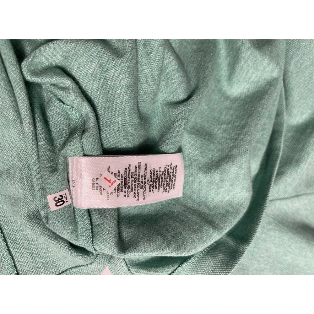 Ralph Lauren Polo Men's The Iconic Mesh Polo Shirt Green Big & Tall 4XL New $125